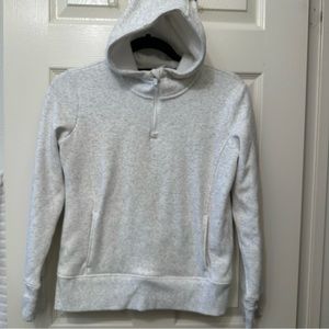 Athleta Girl Oatmeal Pullover Hoodie Sweatshirt Size Large 12